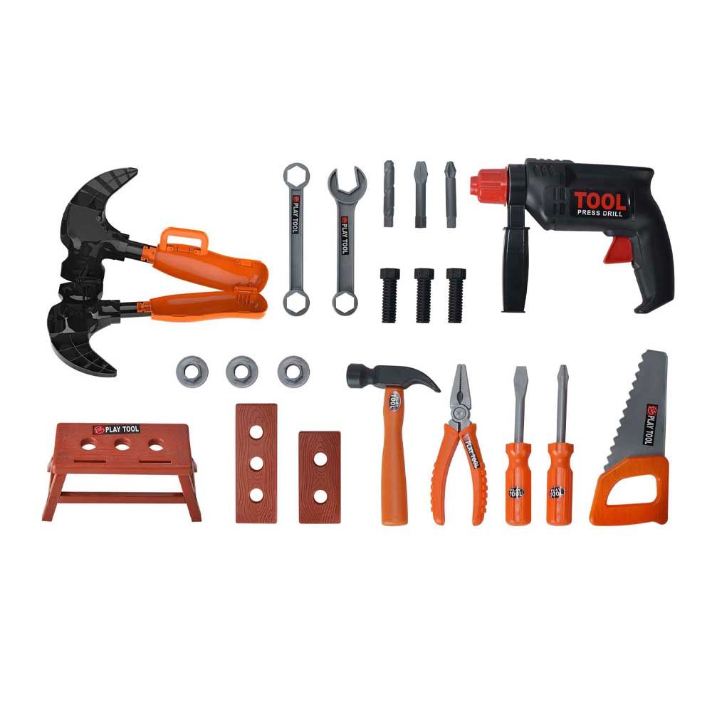 TTC - Construction Tool Set w/ Hammer Carrying case