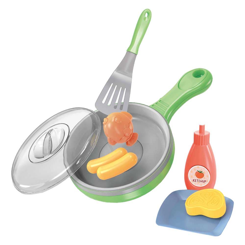 TTC - Little Chef's Mini Kitchen Series Electric Pan Set 