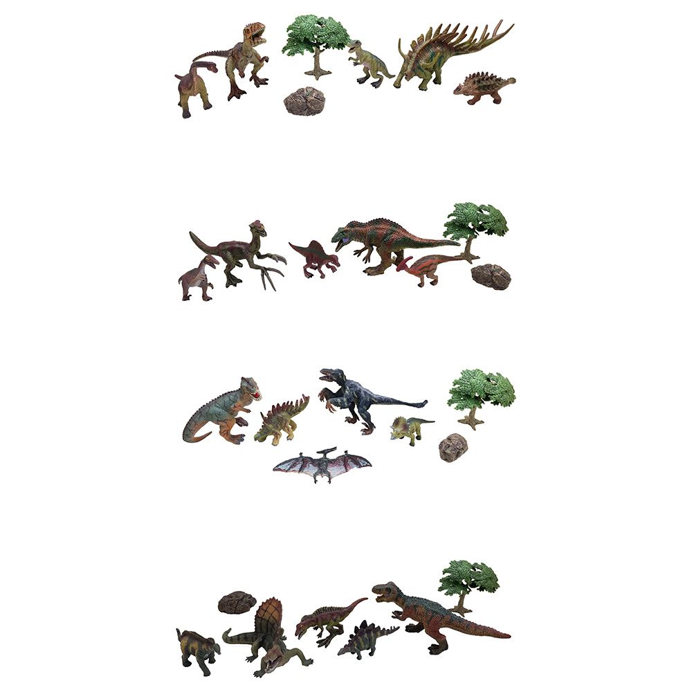 TTC - Series Animal Figure Dinosaur - 5 pcs Set - Assorted