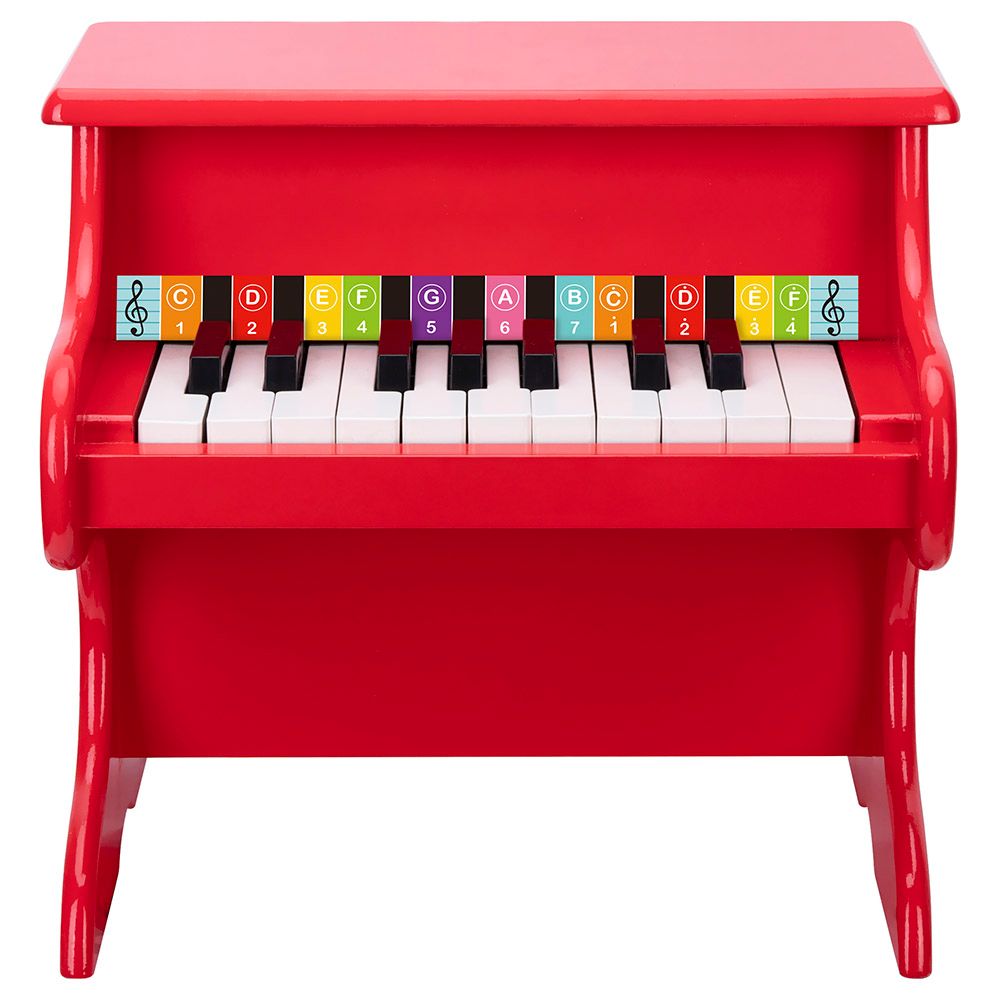 Tooky Toy - Piano - Small - Red