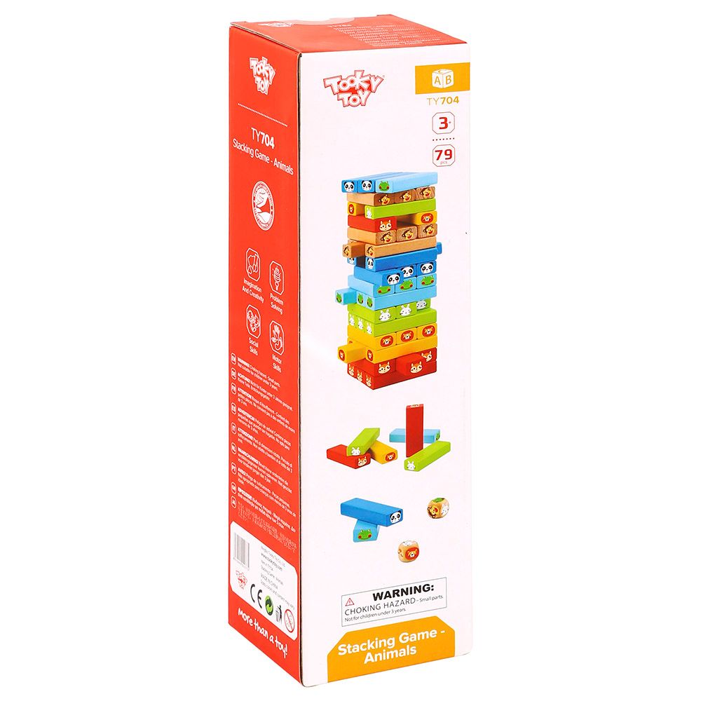 Tooky Toy - Stacking Game - Animals