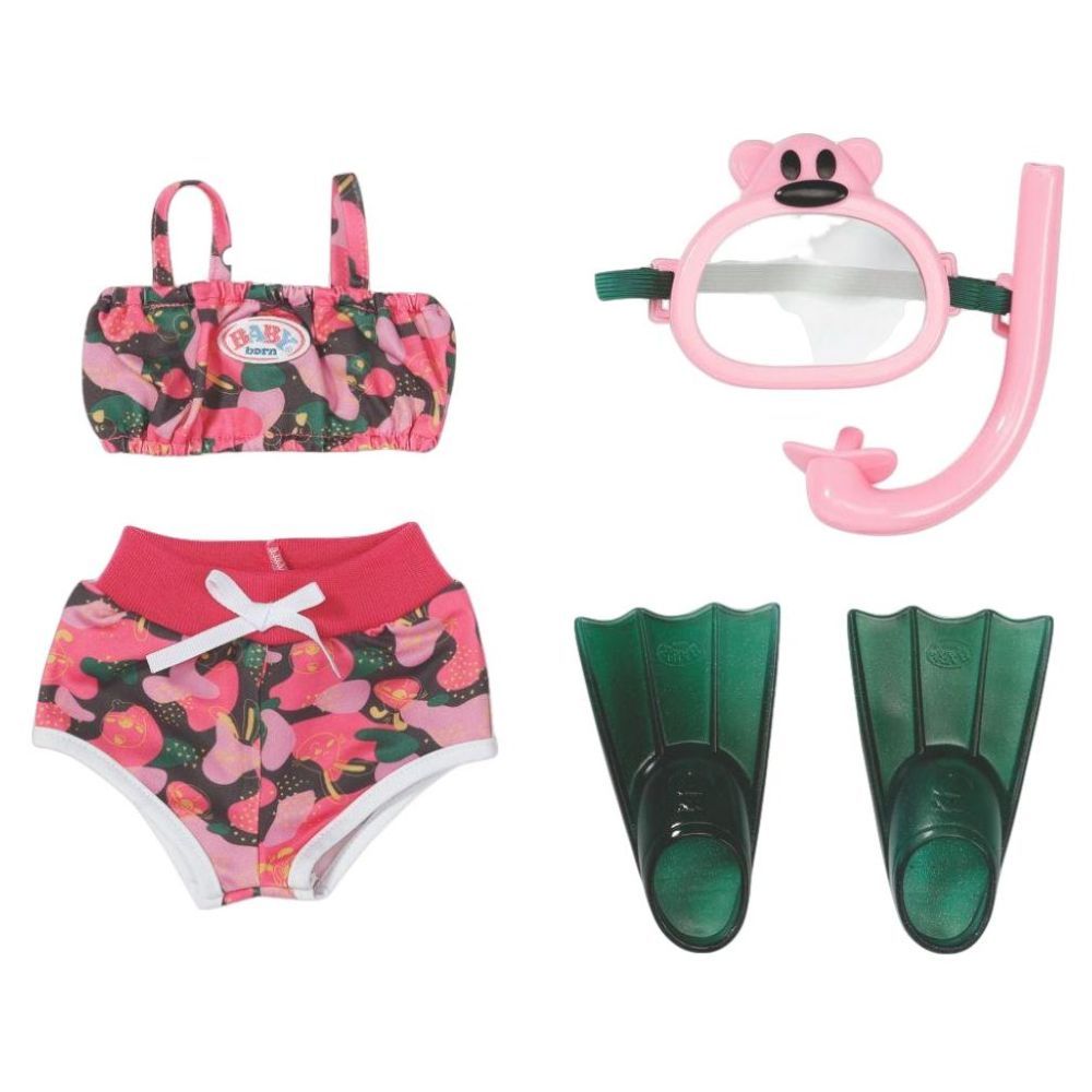 Baby Born - Doll Deluxe Weekend Snorkelling Set