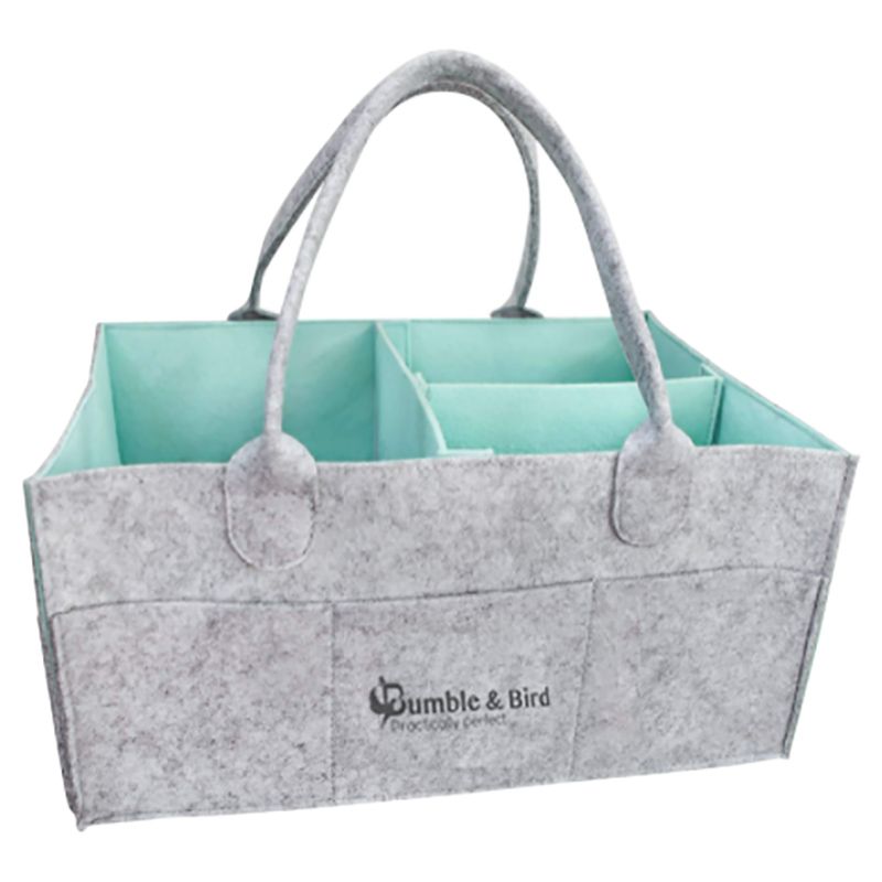 Bumble & Bird - Diaper Caddy Organizer - Grey (Exclusive)