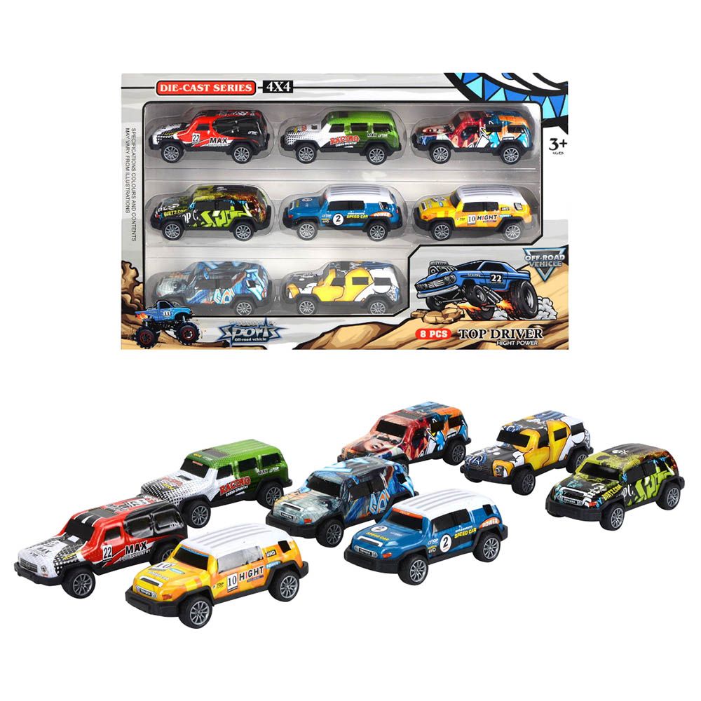 Haj - Die Cast Series 4x4 Pack of 8