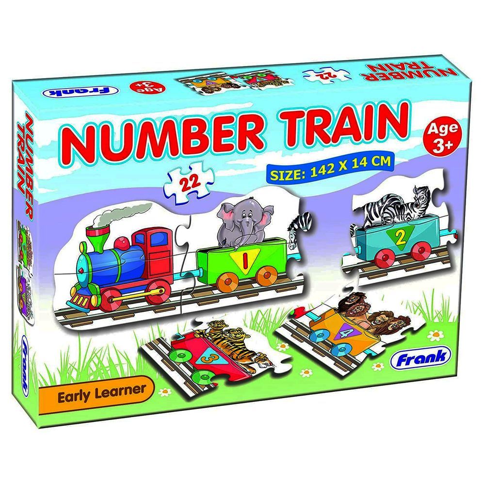 Frank - Number Train Puzzle 22pcs