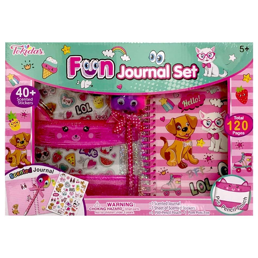 Tokidas - Girls Fun Journal Set