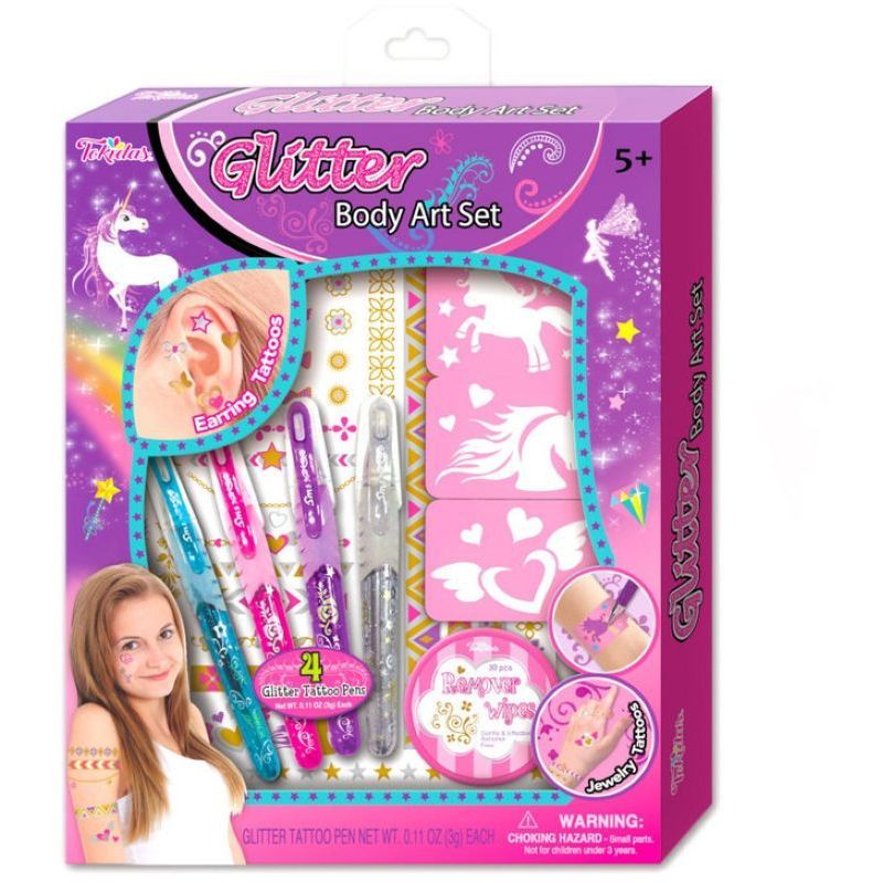 Tokidas - Girls Glitter Body Art Set