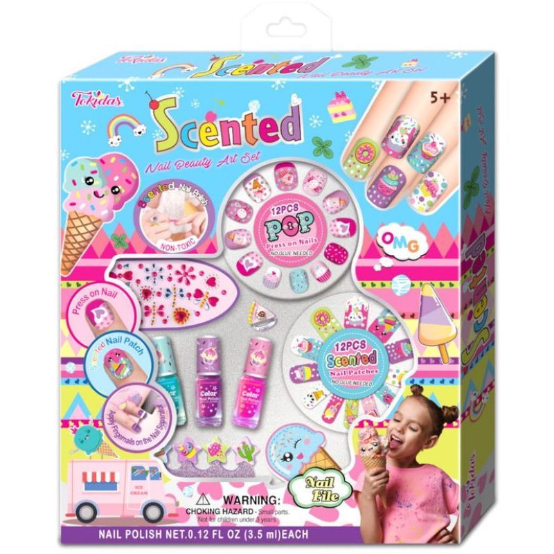 Tokidas - Scented Nail Beauty Art Set