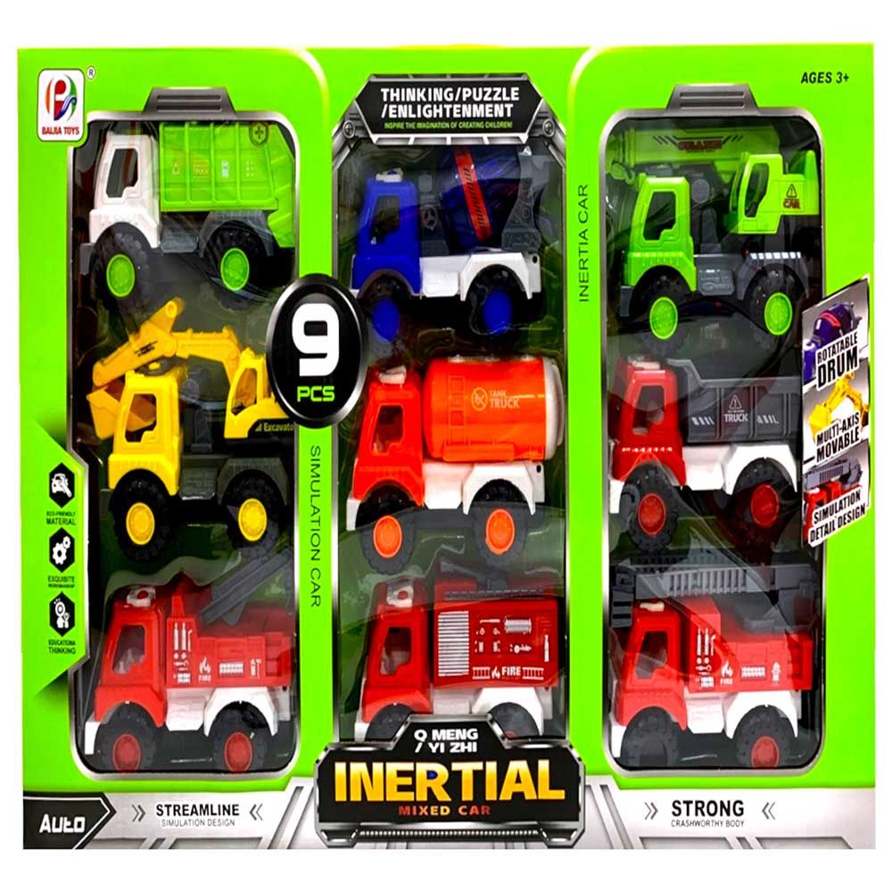 Haj - Inertial Cute Car Collection - 9pcs