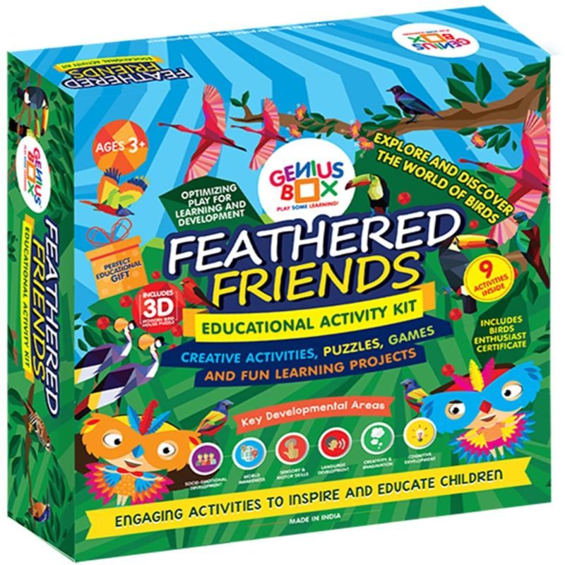 Genius Box 8-in-1 Feathered Friends Educational Activity Kit