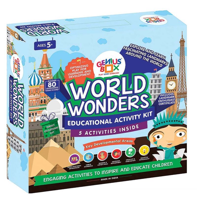 Genius Box - 5-in-1 World Wonders Educational Activity Kit