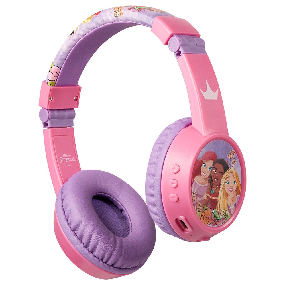 Volkano - Disney Princess Padded Bluetooth Wireless Stereo Headphone