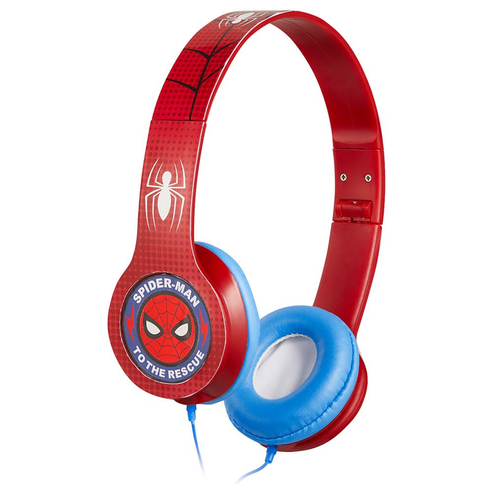 Volkano - Marvel Spiderman Stereo Headphones w/ Adjustable Headband