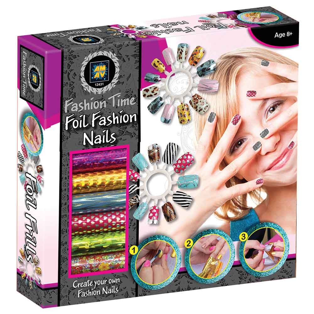 Amav - Fashion Time - Foil Fashion Nails