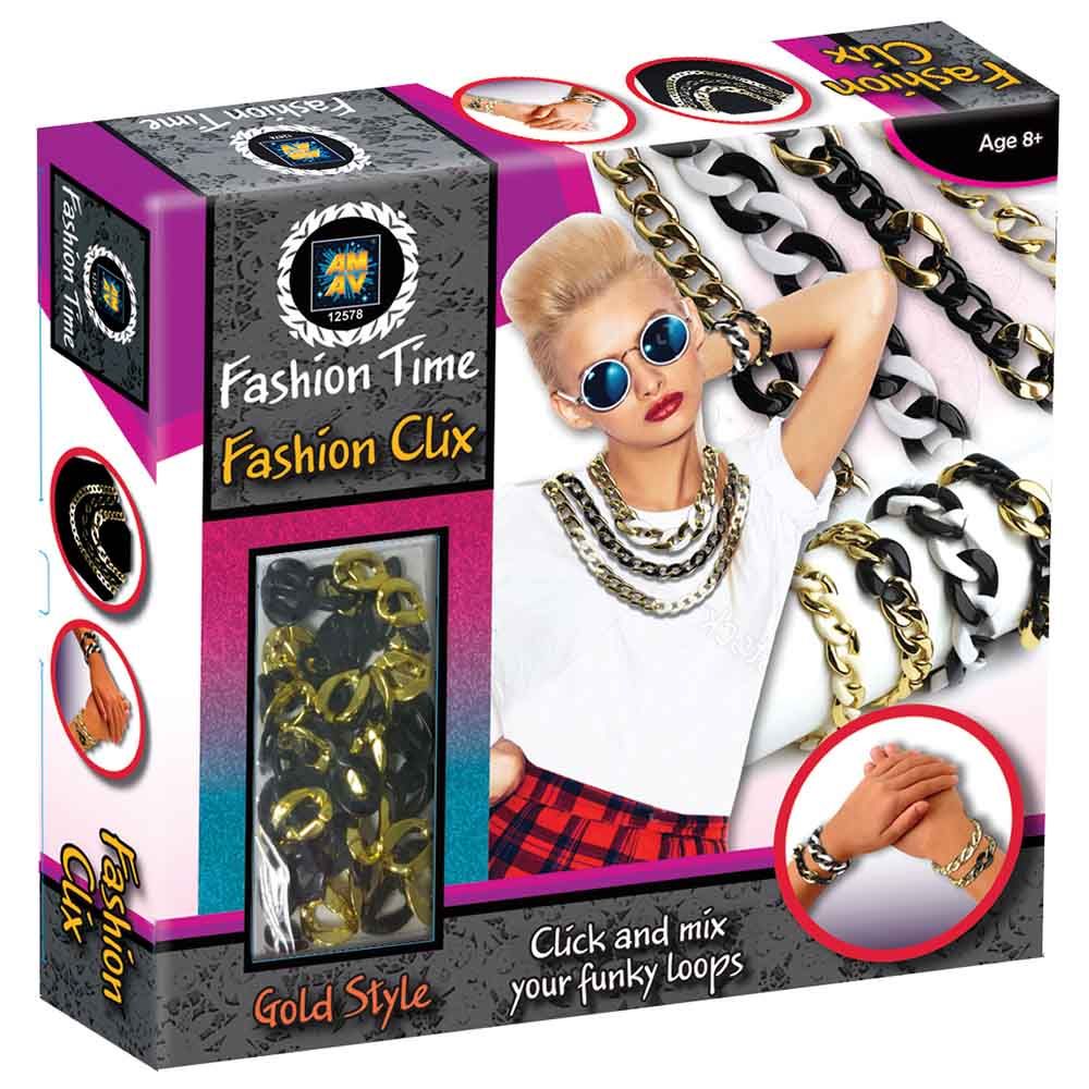 Amav - Fashion Time Fashion Clix Gold Jewelry Kit