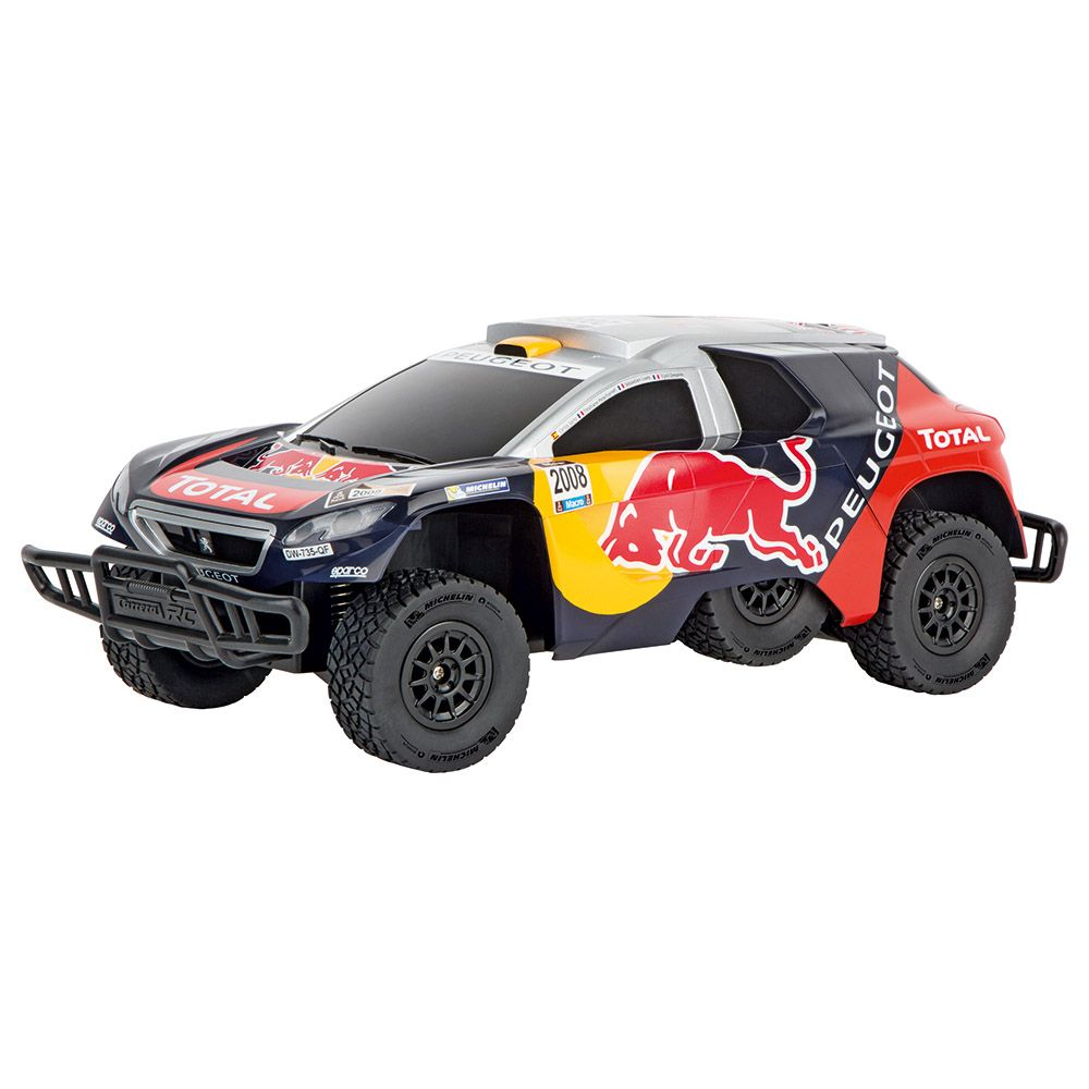 Carrera - Remote Control Peugeot Bull Car - Red