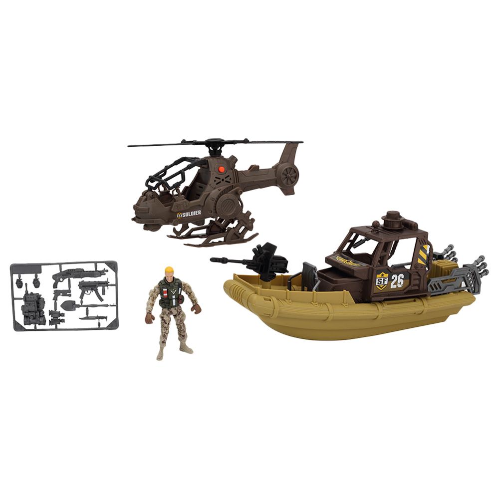 Chap Mei - Soldier Force Strategic & Air Patrol Playset