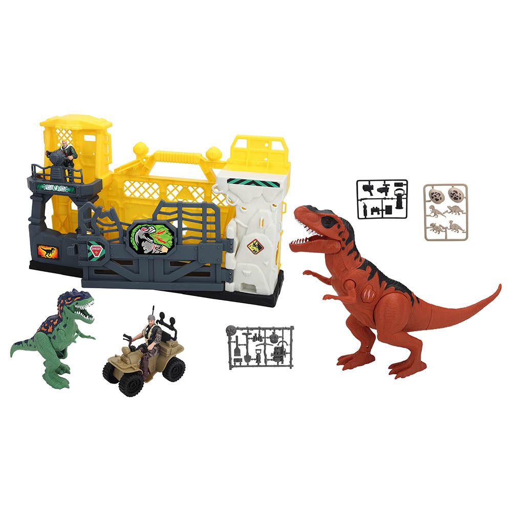 Chap Mei - Dino Valley Dino Lab Break Out Playset