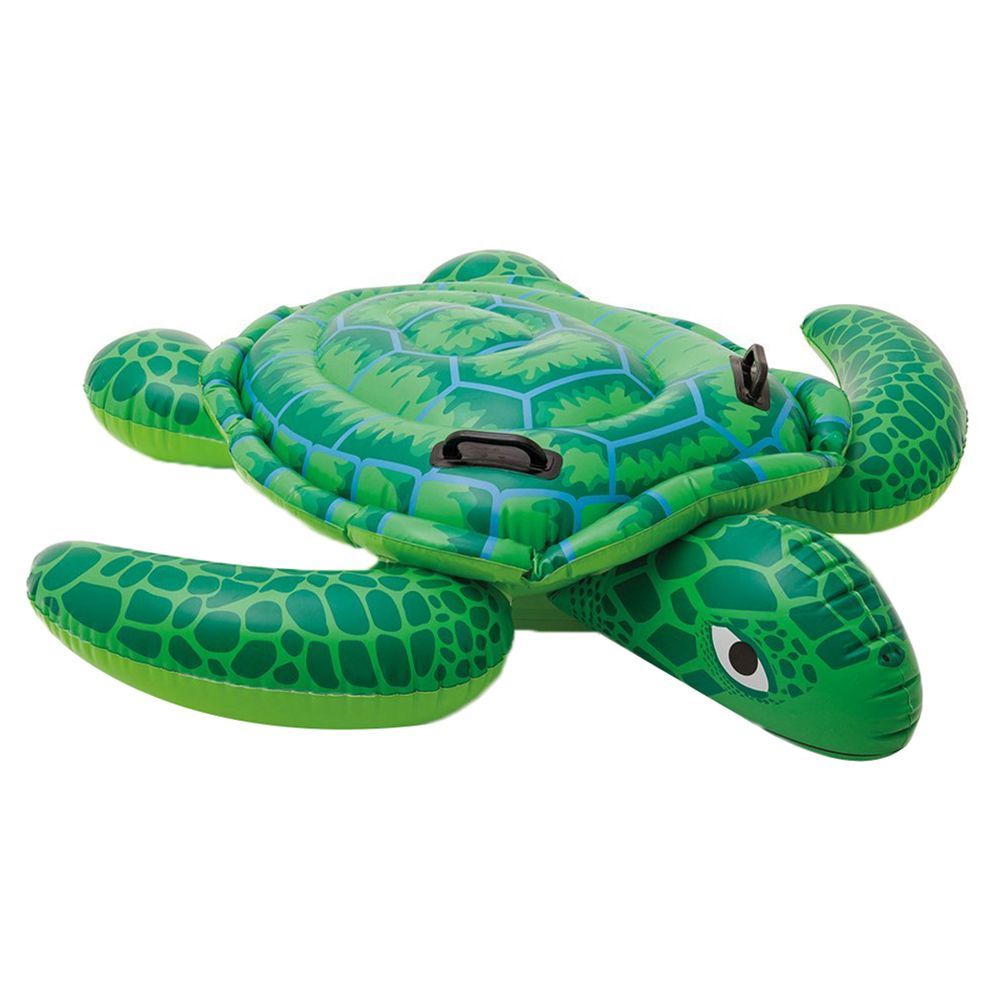 Intex Lil' Sea Turtle Ride-On - Inflatable Pool Float - Green