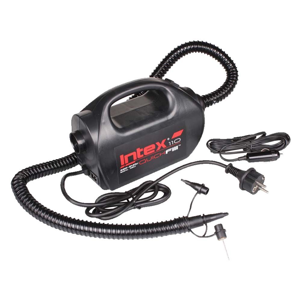 Intex - Quick Fill Electric Pump - Black