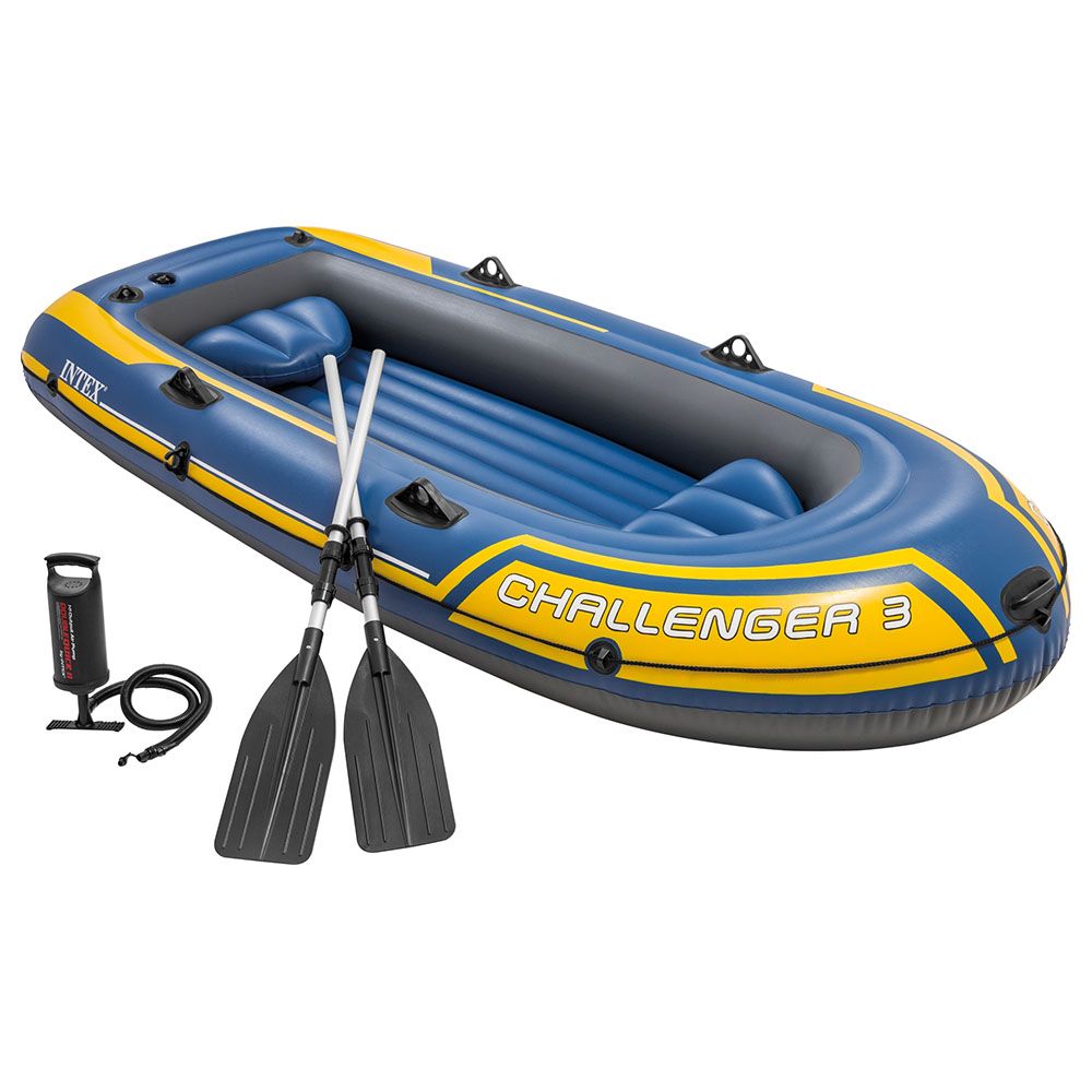 Intex Challenger 3 Boat Set