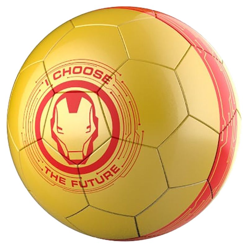 Marvel - Iron Man Themed Football - Gold/Red