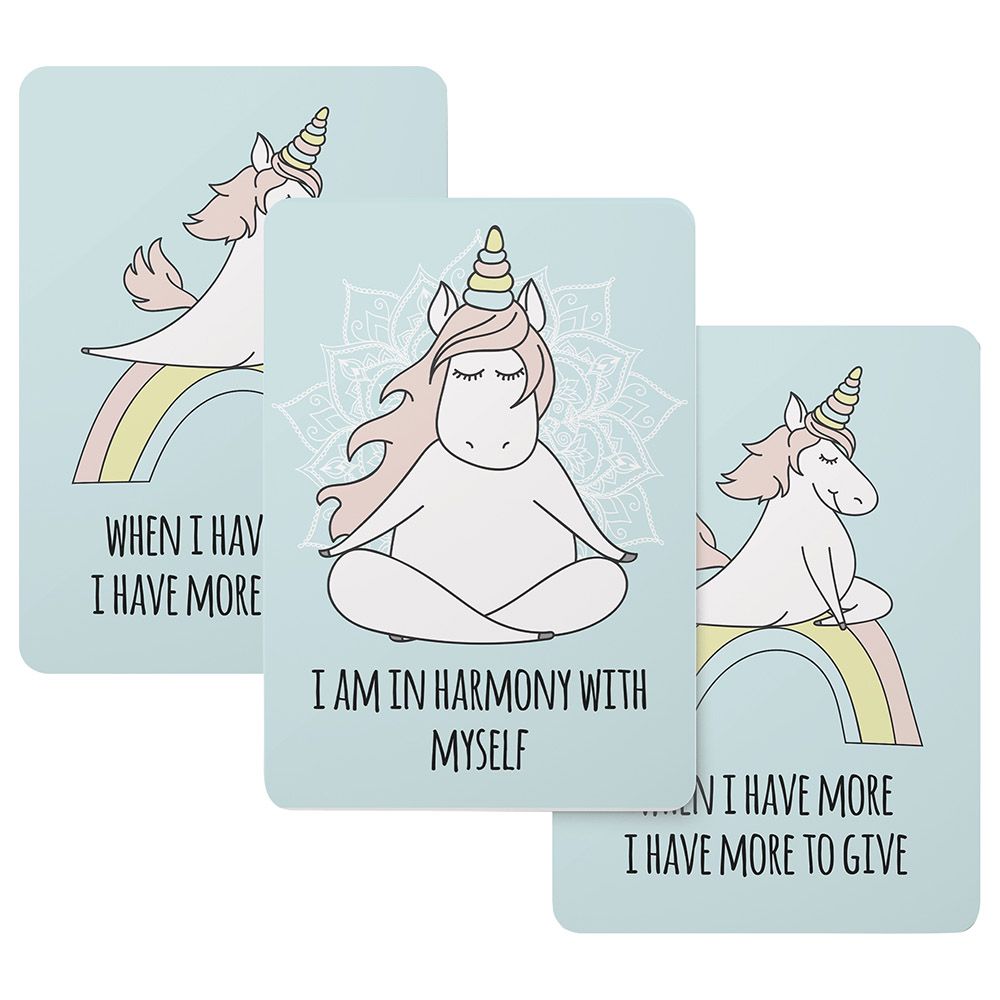 Twinkle And Giraffe - Yoga Unicorn Affirmation Cards 20C