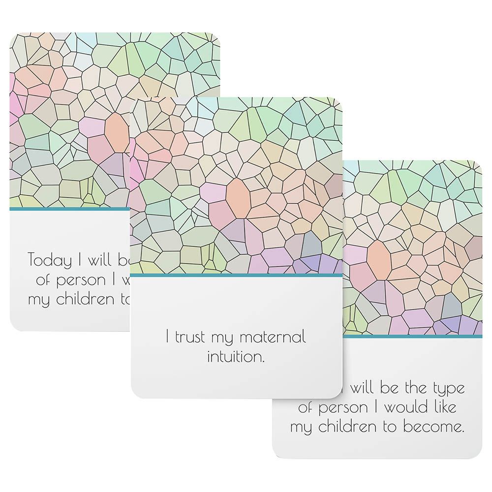 Twinkle And Giraffe Motherhood Mosaic Affirmation Cards 30C