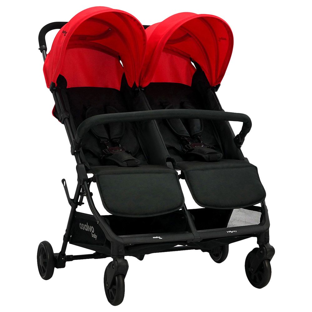 Asalvo - Double Stroller Ultralight - Henry - Red