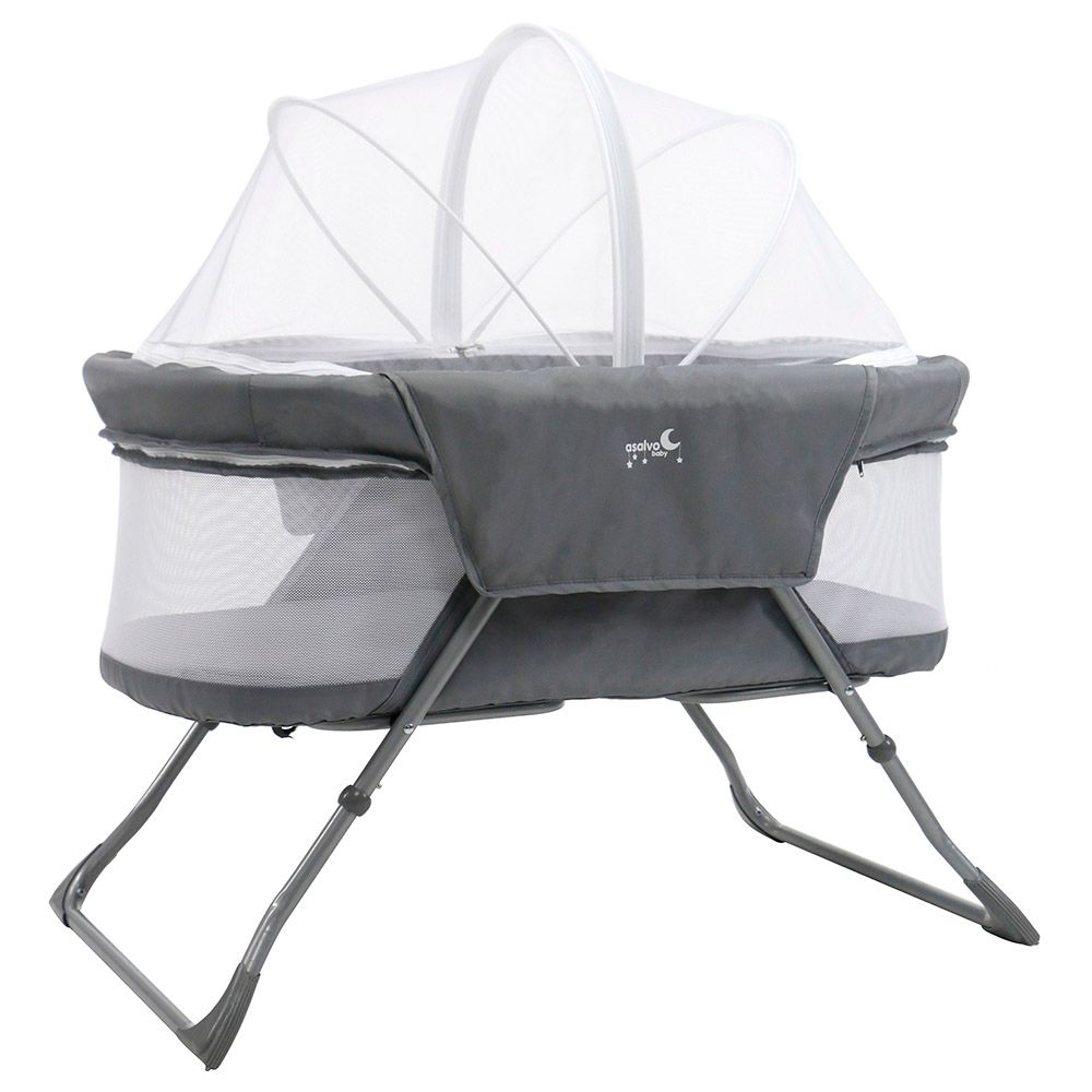 Asalvo - Mini Cot Trip Folded - Grey