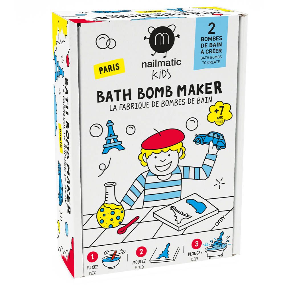 Nailmatic Kids - DIY Paris Bath Bomb Maker