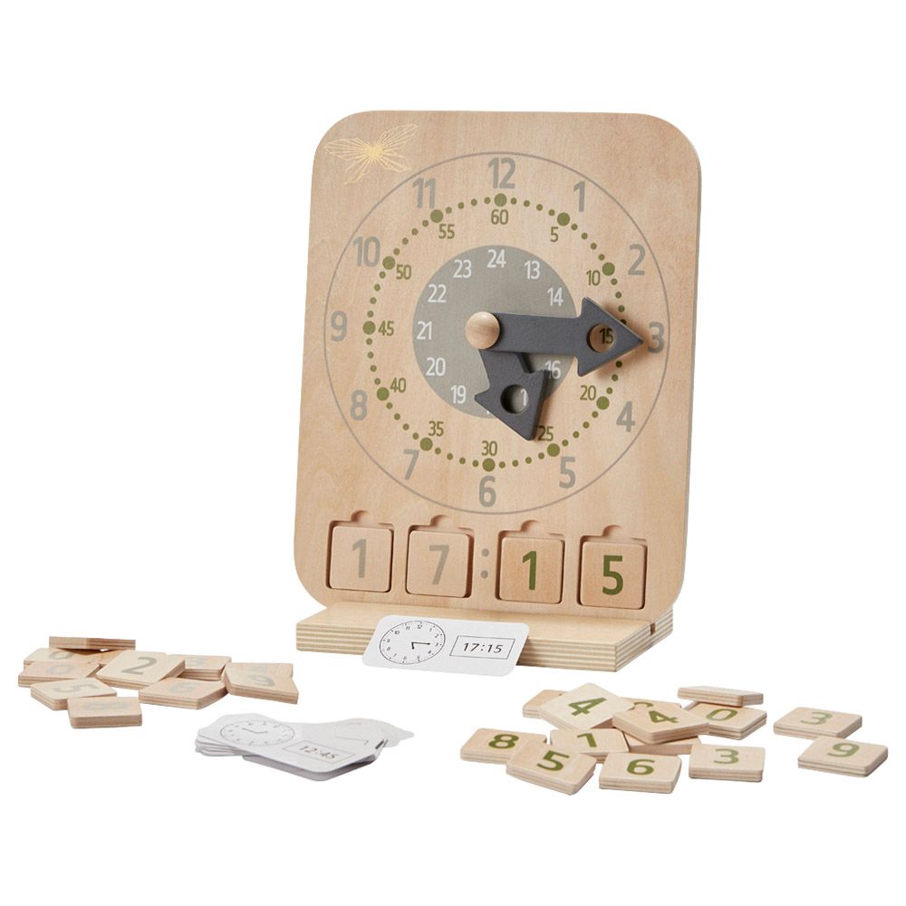 ByAstrup - Wooden Educational Clock Set