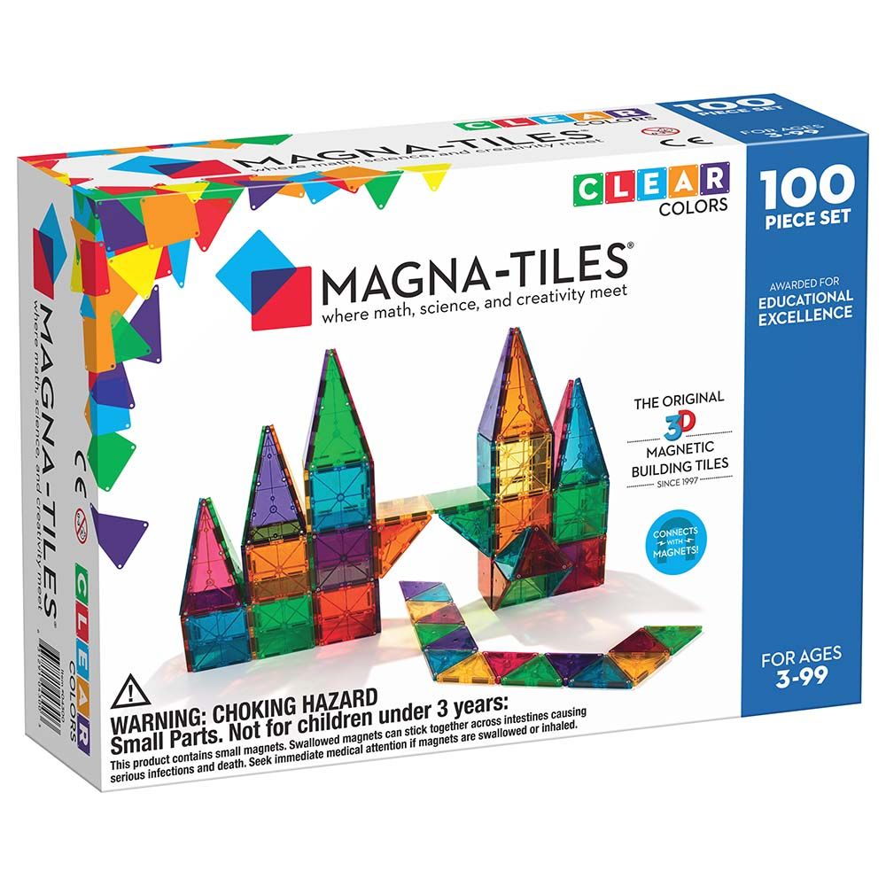 MAGNA-TILES - Classic 100-Piece Set