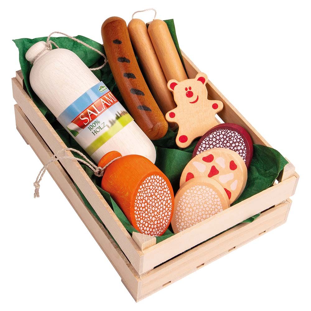 Erzi - Wooden Sausages Toys