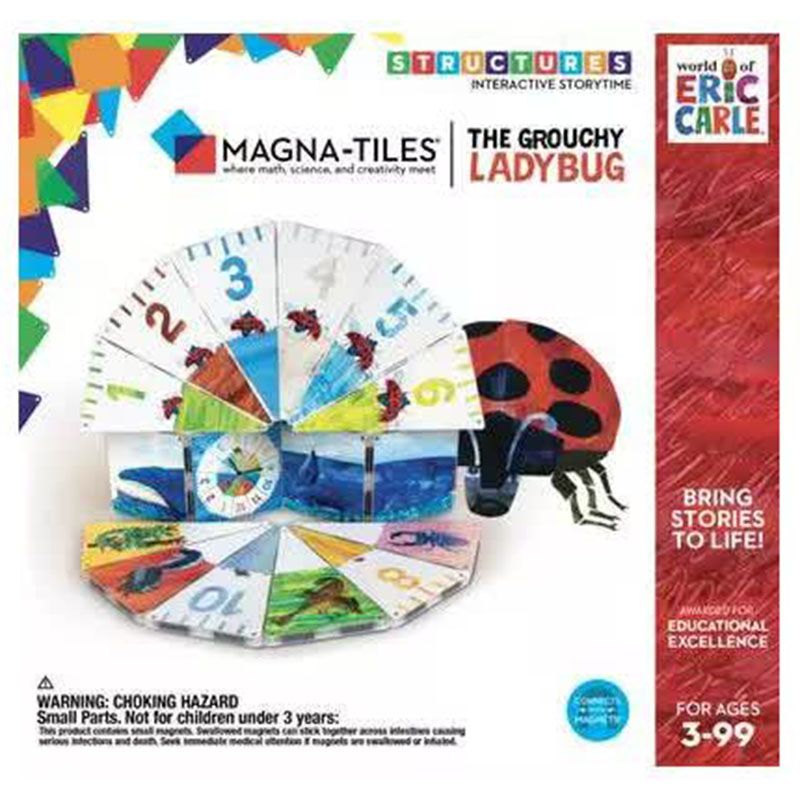 MAGNA-TILES - Structures The Grouchy Ladybug