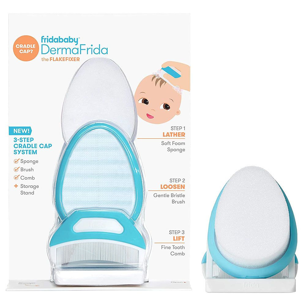 Frida Baby - DermaFrida FlakeFixer 3Step Cradle Cap System 