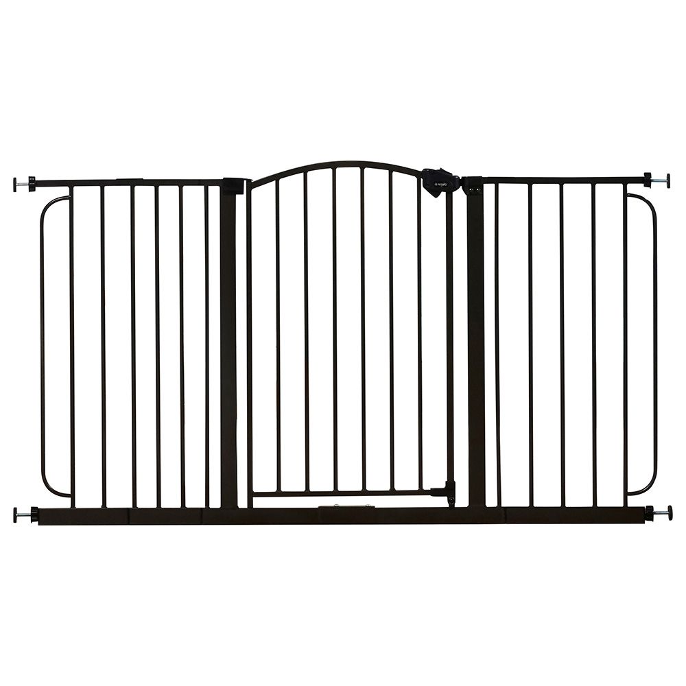 Regalo - Home Accents Super Wide Safety Gate - Black