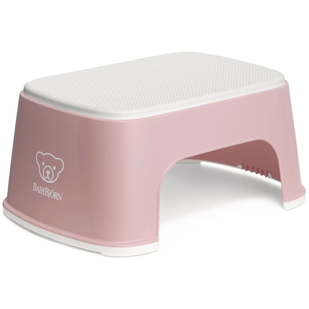 Babybjorn - Step Stool - Powder Pink/White