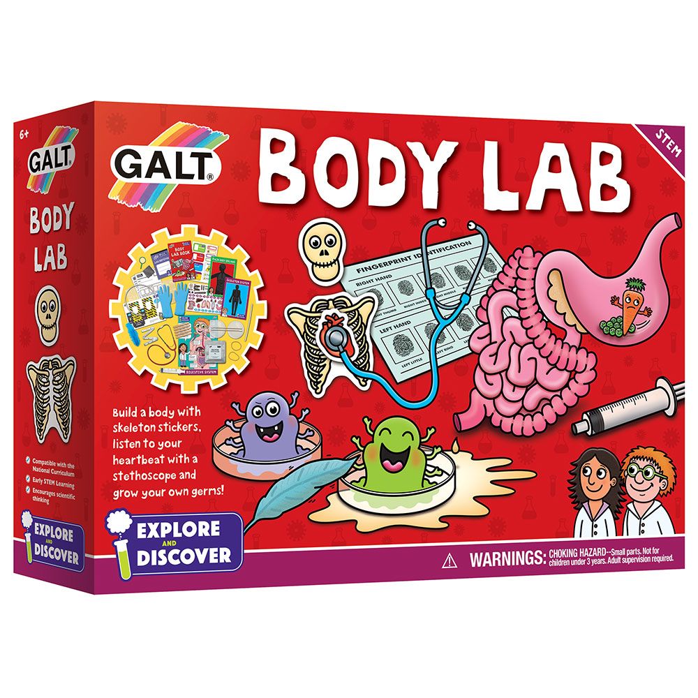 Galt Toys - STEM Body Lab Biology Science Kit