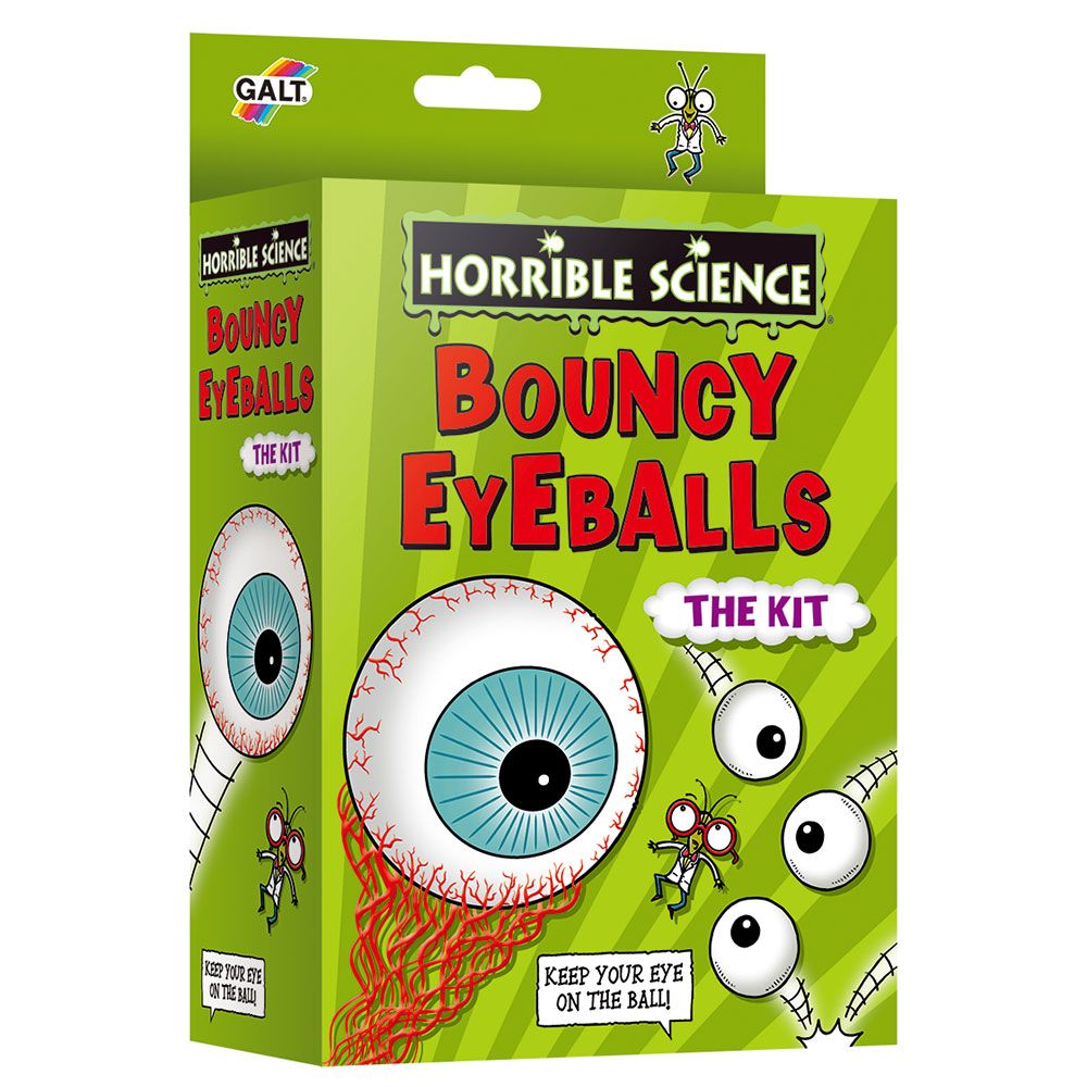 Galt Toys - Horrible Science Bouncy Eyeballs Kit