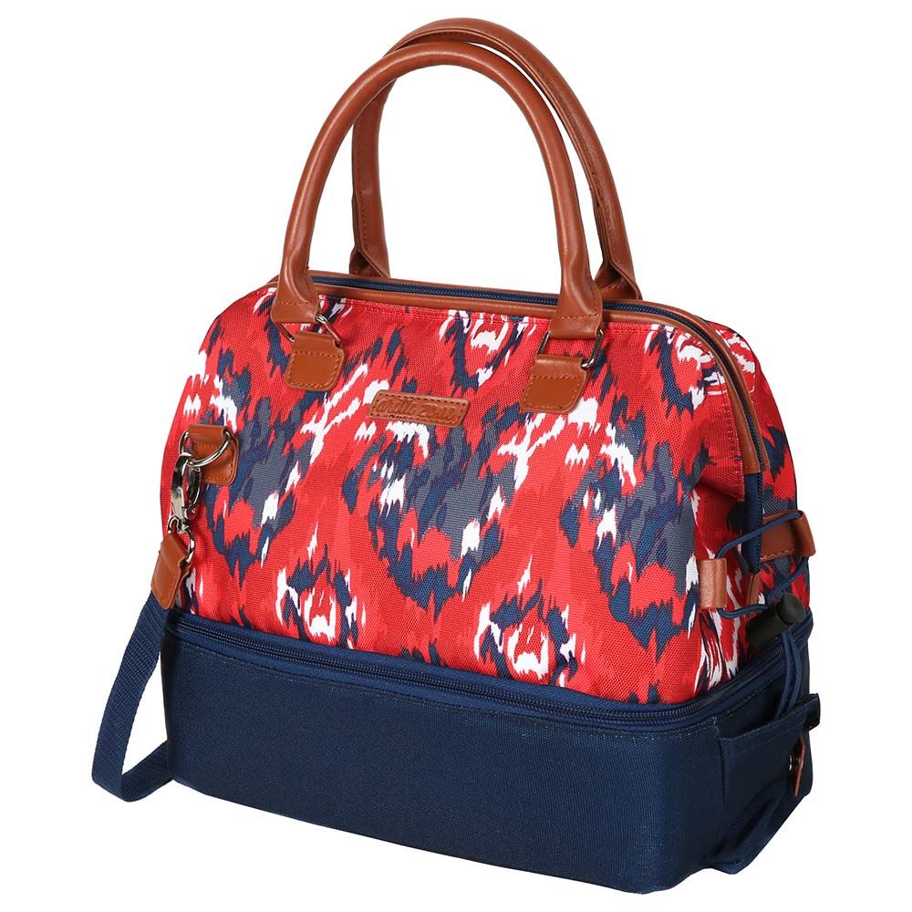 Arctic Zone - Insulated Lunch Tote - Batik Red