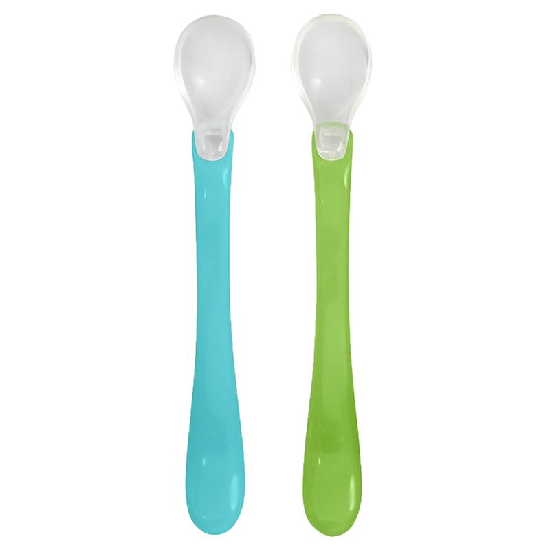 Green Sprouts - Feeding Spoons 2Pcs-Set - Aqua