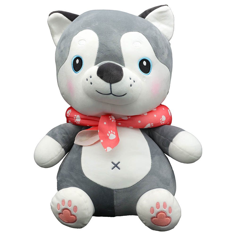 Cuddles - Husky Plush Toy Marshmallow Series - 48cm