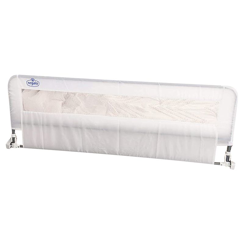 Regalo - HideAway Extra Long Bed Rail 138cm - White