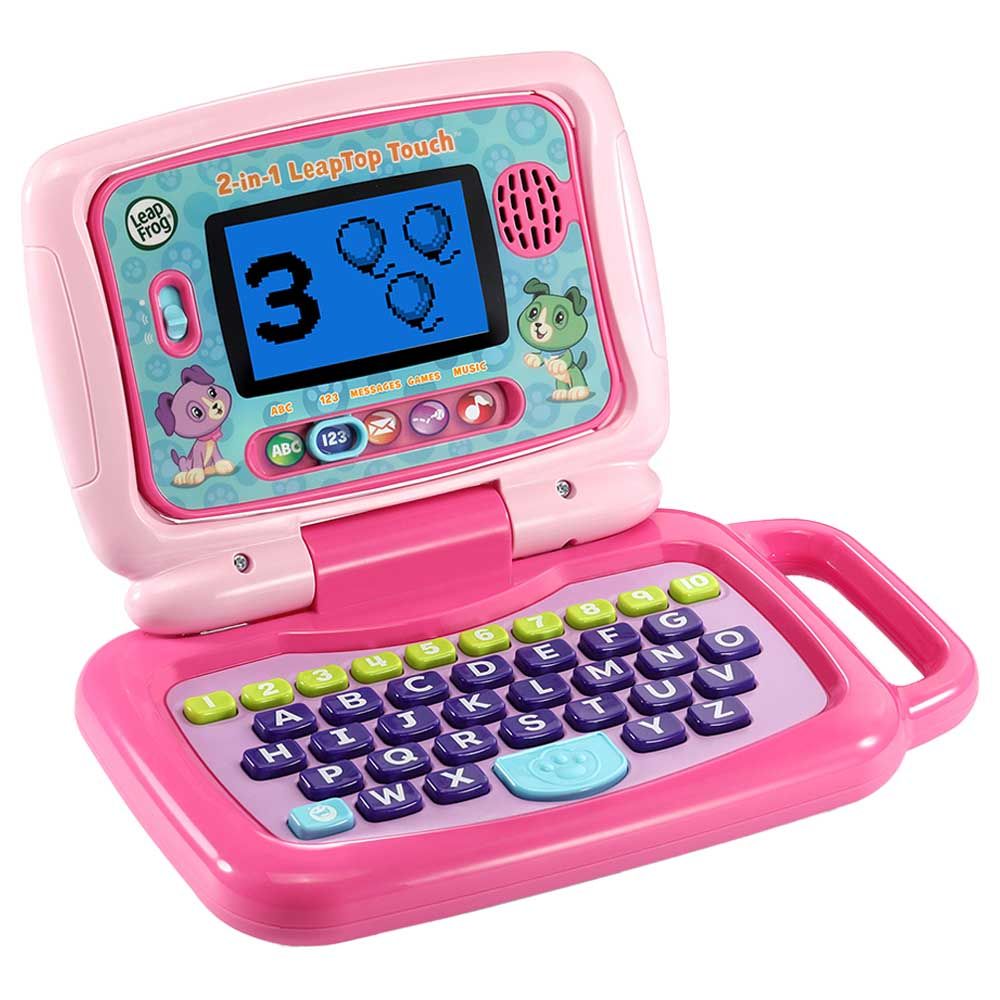 Leapfrog - 2-In-1 Leaptop Touch - Pink