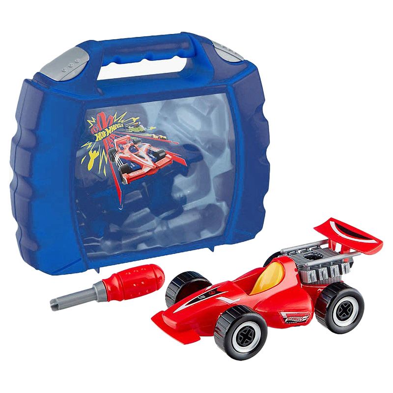 Klein Toys - Theo Klein 8013 Hot Wheels Grand Prix Case Toy