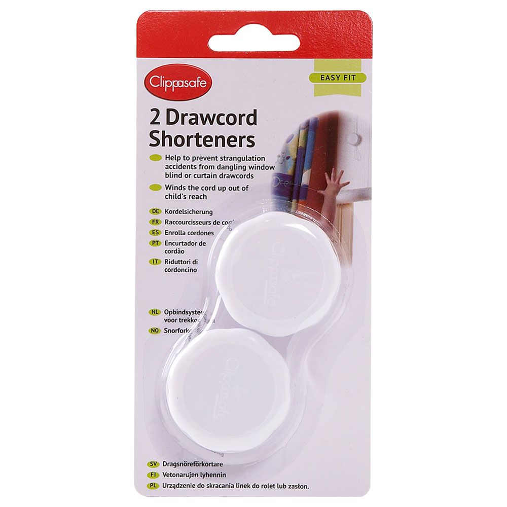 Clippasafe Drawcord Shorteners - Pack Of 2