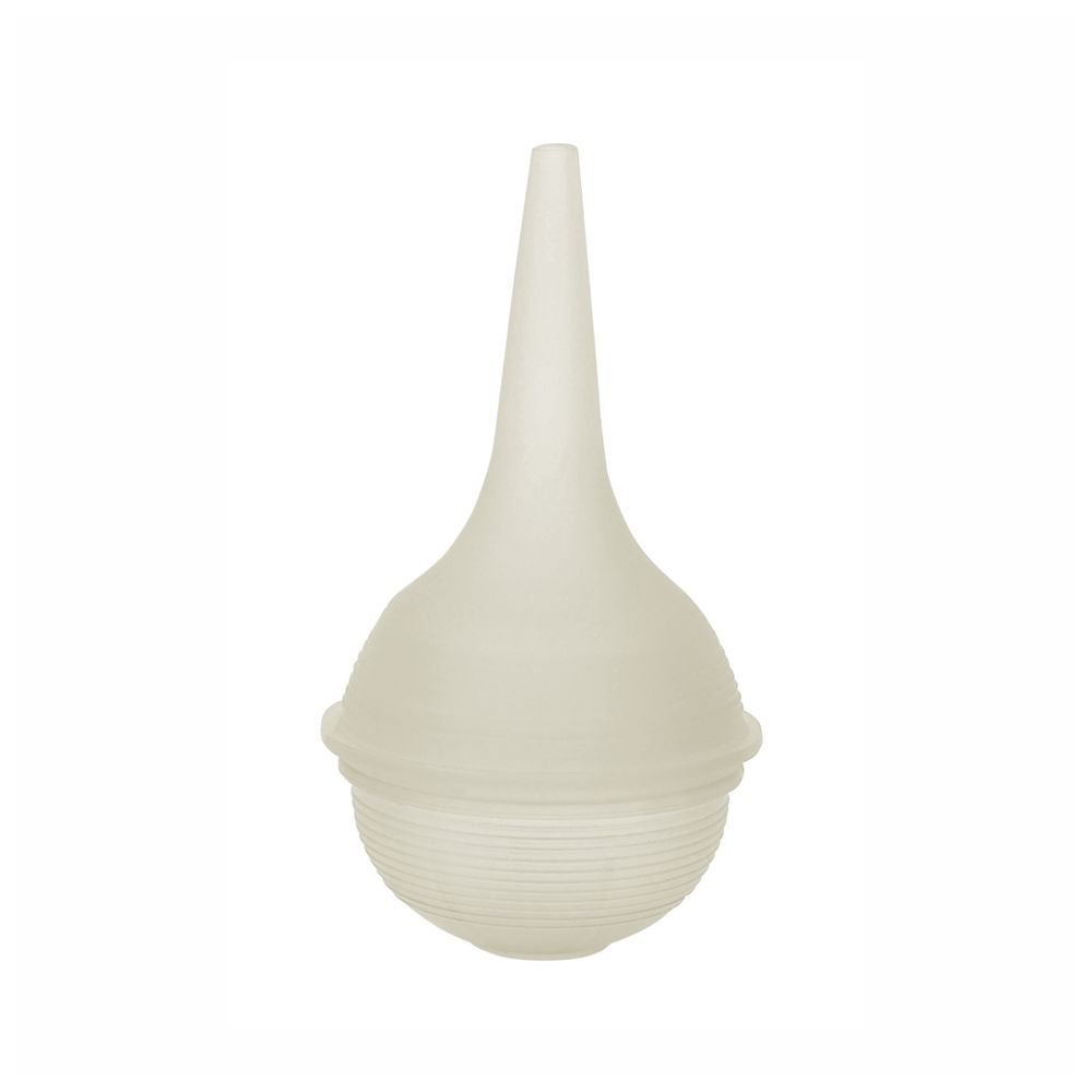 Clippasafe - Silicone Twister Bulb Baby Nasal Aspirator - White