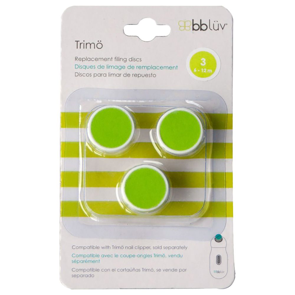 BBLuv - Trimo Replacement Filing Dics Pack Of 3 - Green