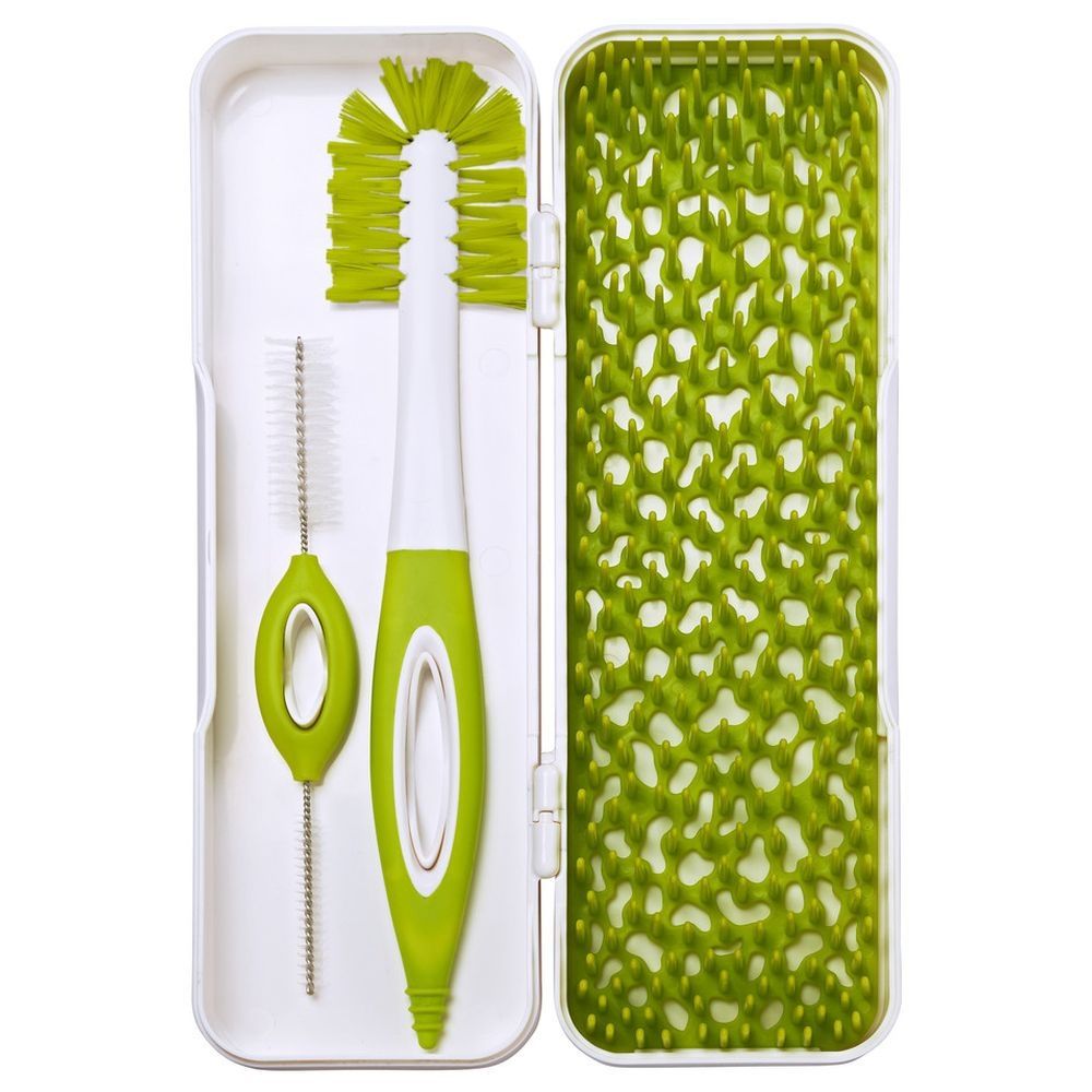 Boon - Trip Travel Drying Rack & Bottle Brushes